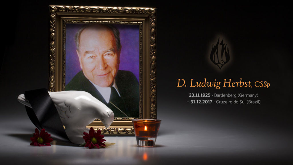 Bishop Ludwig Herbst, Spiritan Bishop, died in Cruzeiro do Sul on the 31st of December 2017. He was the titular bishop of Cruzeiro do Sul, in Brazil, from 1979 to 2000.