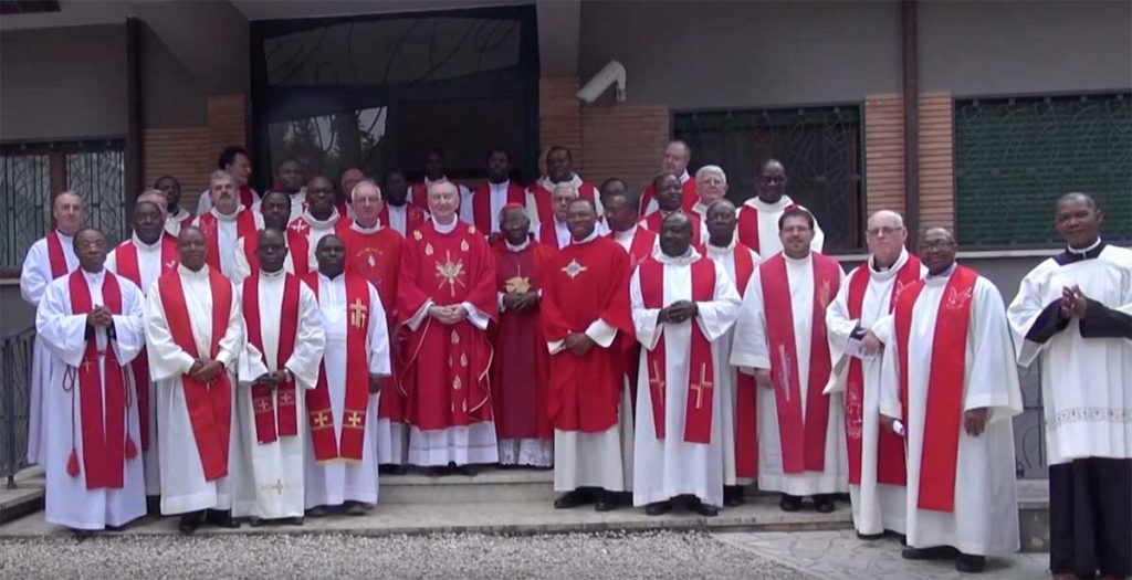 Sunday the 20th of may, the Spiritans in Rome and their guests celebrated the feast of Pentecost. It's the anniversary of their foundation, in 1703. The celebration was presided by Cardinal Pietro Parolin, Vatican's Secretary of State.