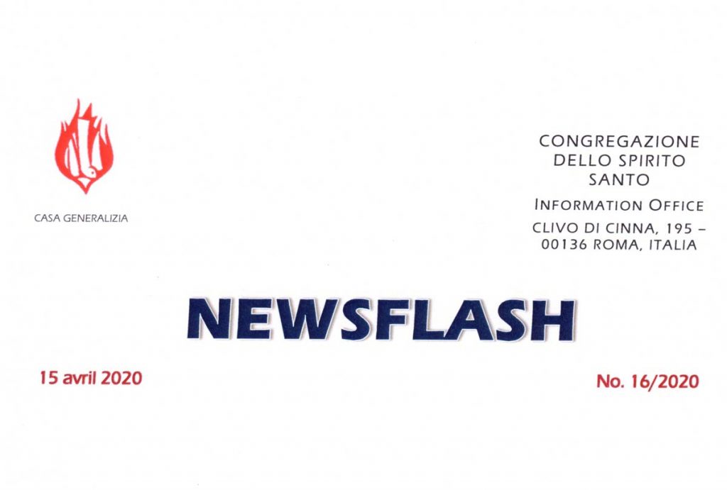 SPIRITAN NEWSFLASH No. 16