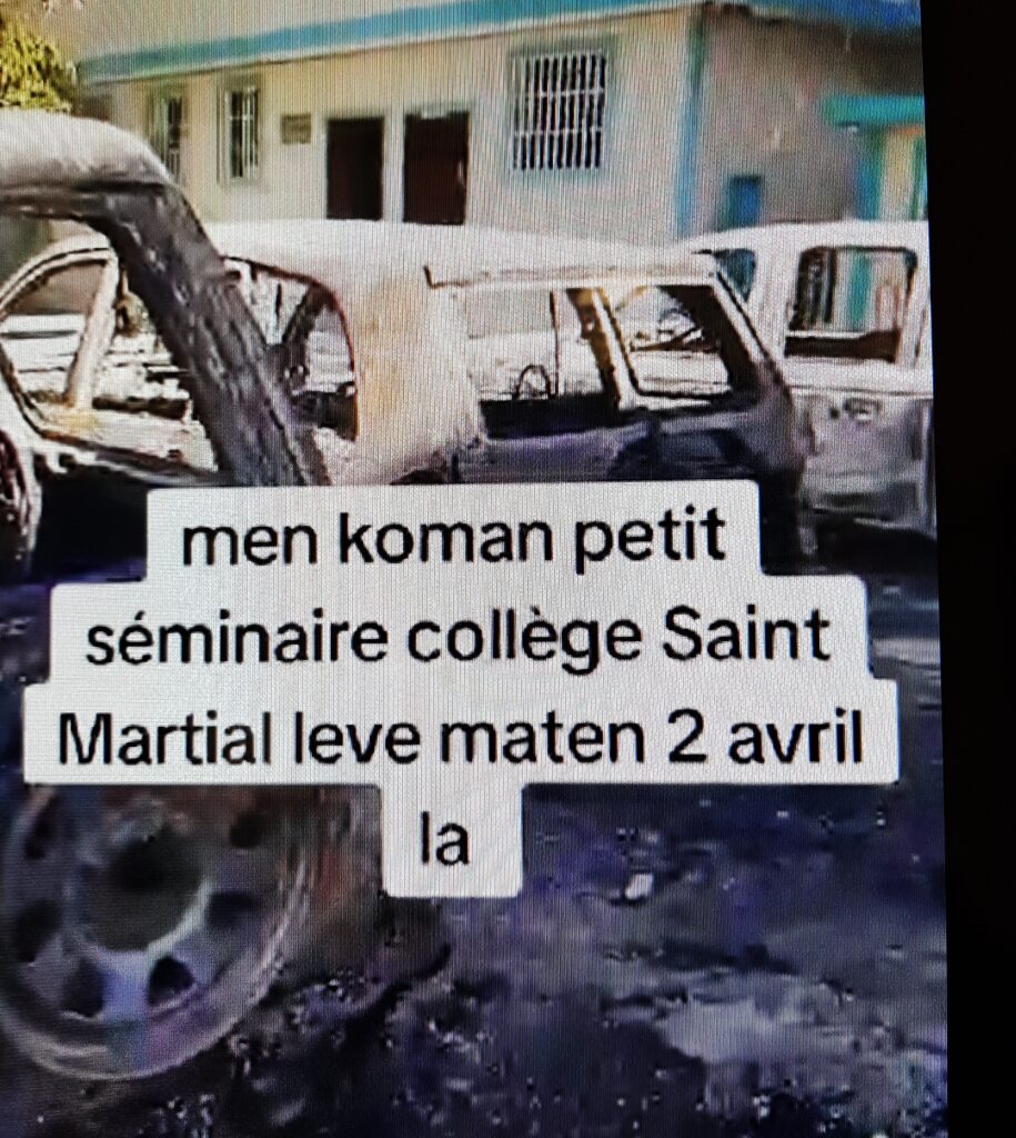 THE SITUATION OF SPIRITANS IN HAITI