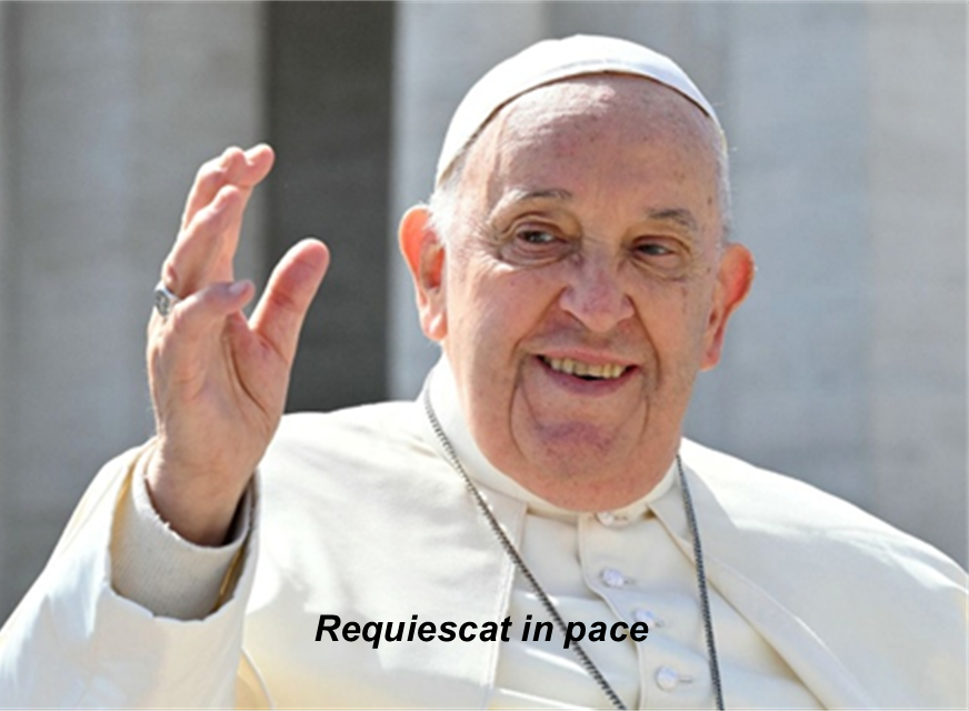 Pope Francis died on Easter Monday aged 88
